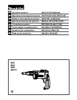 Preview for 1 page of Makita 6823 Instruction Manual