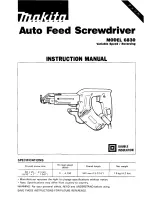 Makita 6830 Instruction Manual preview