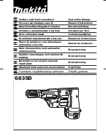 Makita 6835D Instruction Manual preview