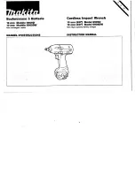 Preview for 1 page of Makita 6909D Instruction Manual