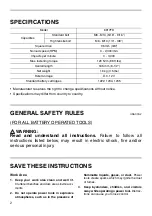 Preview for 2 page of Makita 6917FD Instruction Manual