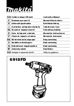 Preview for 1 page of Makita 6918FD Instruction Manual