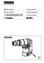 Preview for 1 page of Makita 6924NB Instruction Manual