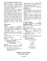 Preview for 48 page of Makita 6934FD Instruction Manual