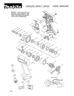 Makita 6990DWDE Parts List preview