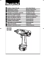 Preview for 1 page of Makita 6991D Instruction Manual