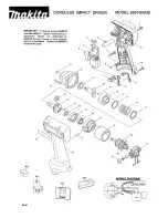 Makita 6991DWDE Parts Manual preview