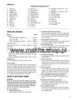 Preview for 5 page of Makita 7104L Instuction Manual