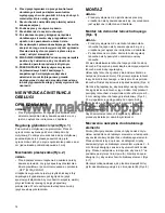 Предварительный просмотр 16 страницы Makita 7104L Instuction Manual