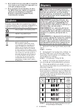 Preview for 31 page of Makita 8720023055963 Instruction Manual