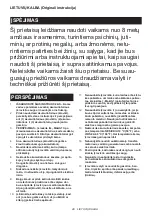 Preview for 48 page of Makita 8720023055963 Instruction Manual