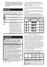 Preview for 55 page of Makita 8720023055963 Instruction Manual