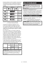 Preview for 92 page of Makita 8720023055963 Instruction Manual