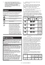 Preview for 103 page of Makita 8720023055963 Instruction Manual