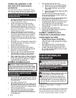 Предварительный просмотр 42 страницы Makita 88381801454 Instruction Manual