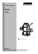 Makita 900W Instruction Manual preview