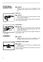 Предварительный просмотр 6 страницы Makita 9015A Instruction Manual