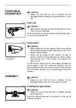 Предварительный просмотр 6 страницы Makita 9015DB Instruction Manual