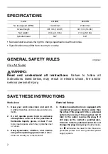 Preview for 2 page of Makita 9016DB Instruction Manual