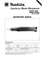 Предварительный просмотр 1 страницы Makita 903D Instruction Manual