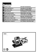 Makita 9046 Instruction Manual preview