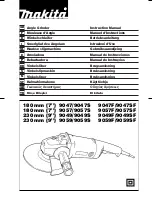Preview for 1 page of Makita 9047 Instruction Manual