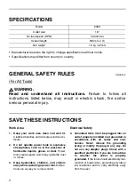 Предварительный просмотр 2 страницы Makita 906H 003485 Instruction Manual