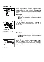 Предварительный просмотр 8 страницы Makita 906H 003485 Instruction Manual