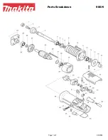 Makita 906H Parts Breakdown preview