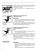 Preview for 8 page of Makita 9077SL Instruction Manual