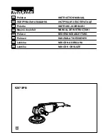 Preview for 1 page of Makita 9207SPB Instruction Manual