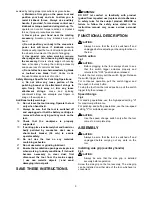 Предварительный просмотр 5 страницы Makita 9207SPB Instruction Manual
