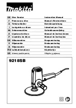 Makita 9218SB Instruction Manual предпросмотр