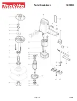 Makita 9218SB Parts Breakdown preview