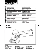 Preview for 1 page of Makita 9500D Instruction Manual