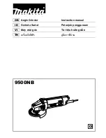 Preview for 1 page of Makita 9500nb Instruction Manual