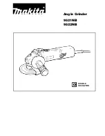 Предварительный просмотр 1 страницы Makita 9521NB Original Instructions Manual