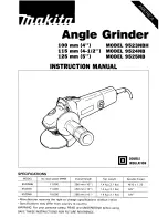 Makita 9523NBH Angle Grinder preview