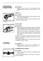 Предварительный просмотр 6 страницы Makita 9523NBH Instruction Manual