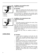 Предварительный просмотр 8 страницы Makita 9523NBH Instruction Manual