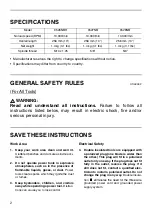 Preview for 2 page of Makita 9526NBH Instruction Manual