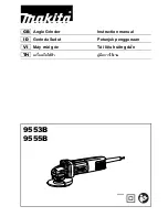 Предварительный просмотр 1 страницы Makita 9553B Instruction Manual