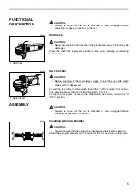 Предварительный просмотр 5 страницы Makita 9555NBK Instruction Manual