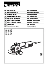 Preview for 1 page of Makita 9557HP Instruction Manual