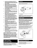 Предварительный просмотр 6 страницы Makita 9557NBR Instruction Manual