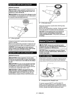 Предварительный просмотр 10 страницы Makita 9557NBR Instruction Manual