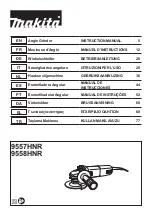 Makita 9558HNRGX3 Instruction Manual preview