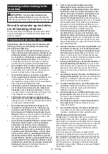 Preview for 61 page of Makita 9558HNRGX3 Instruction Manual