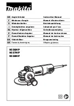 Makita 9558HP Instruction Manual preview