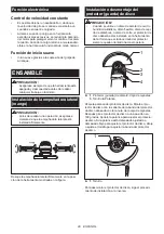 Предварительный просмотр 29 страницы Makita 9560CV Instruction Manual